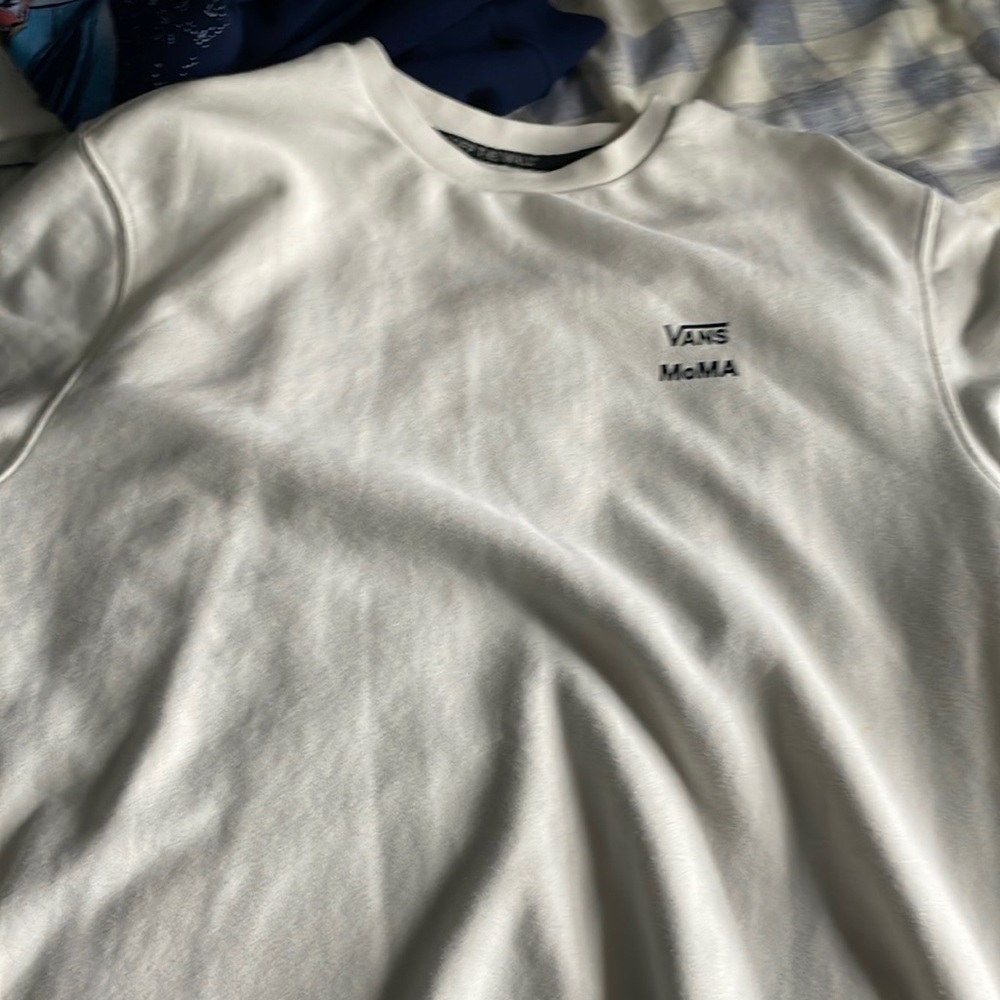 VANS x MOMA Off-white colored Crew sweatshirt